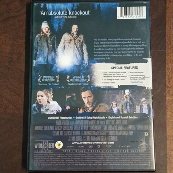 Winters Bone DVD - Picture 2 of 4